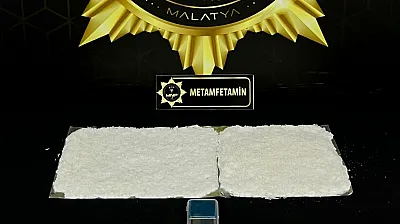 Malatya'da Narkotik Operasyonu! 900 Gram Metamfetamin Ele Geçirildi, Şüpheli Tutuklandı