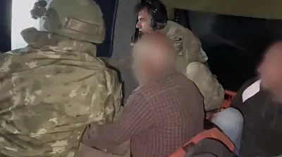 Malatya'da Zamanla Yarış! Dik Yamaçlardan Hava Operasyonu