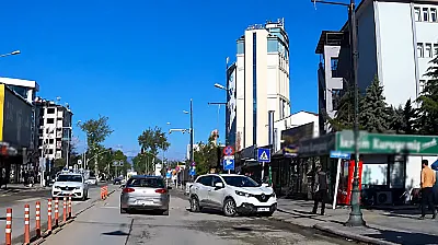 Malatya İnönü Caddesi'nde İlginç Kaza!