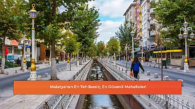 Malatya'nın En Tehlikesiz, En Güvenli Mahalleleri