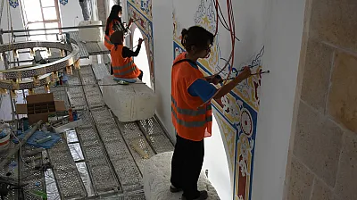 Malatya'nın Simgesi Taş Cami Kapılarını Açmaya Hazırlanıyor