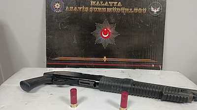 Malatya Yeşilyurt'ta Silahlı Kavga Şüphelisi Ruhsatsız Tüfekle Yakalandı!