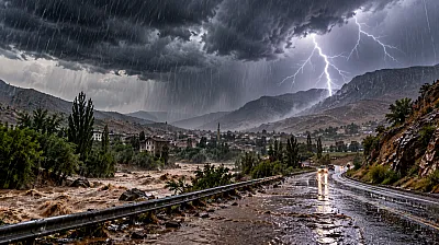 Meteoroloji Malatya'yı Saat Vererek Uyardı!