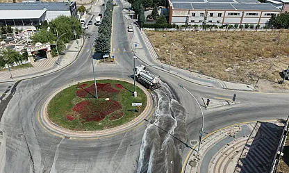 Battalgazi'de İki Mahallede Yol Yıkama Ve Çevre Temizliği Yapıldı!