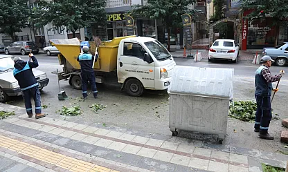Battalgazi'de Mezarlıklar ve Ortak Alanlar Temizleniyor!