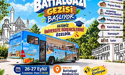 Battalgazi'de Üniversitelileri Bekleyen Kültür Rotası Belli Oldu!