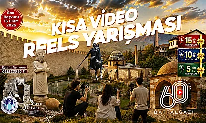 Battalgazi'nin Tarihini ve Kültürünü Anlatan Videolara Ödül! Başvurular Başladı