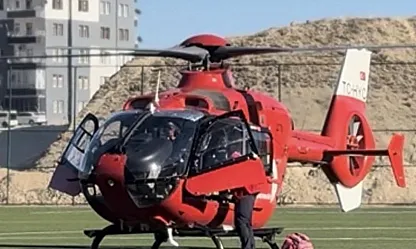 Darende'de Zamanla Yarış: 1,5 Yaşındaki Bebek İçin Helikopter Havalandı!