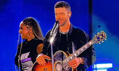 Dünyaca ünlü şarkıcı Justin Timberlake İstanbul'da konser verdi