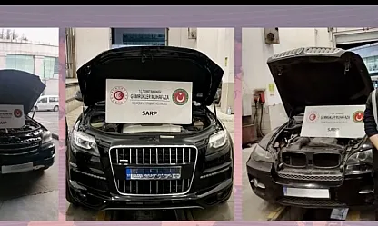 Gümrükte Dev Vurgun Engellendi: 280 Milyonluk Kaçak Araç Filosu Yakalandı
