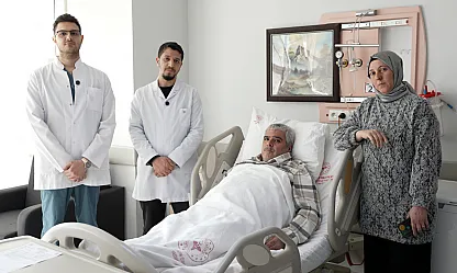 Malatya'da 130 Kiloluk Hastadan 20 Santimetrelik Dev Kitle Çıkarıldı!