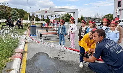 Malatya'da Çocuklara Yangın Güvenliği Anlatıldı!