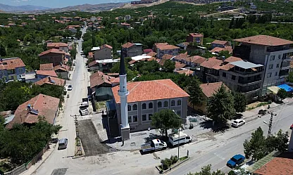Malatya'da Deprem Sonrası Yeniden İnşa Edilen Mehmet Turgut Camii Açılış İçin Gün Sayıyor!