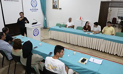 Malatya'da STK'lar İçin Yeni Dönem Başladı! İlk Ders Dikkat Çekti