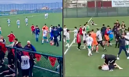 Malatya'da U-14 Derbi Tadındaki Maç Kavgayla Bitti!