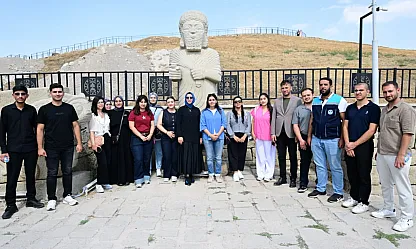 Malatya'da Üniversiteliler Tarihi Mekânları Gezdi!