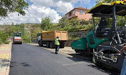 Malatya Pütürge İlçe Merkezinde Yol Yenilendi! Sıcak Asfalt Çalışması Tamamlandı