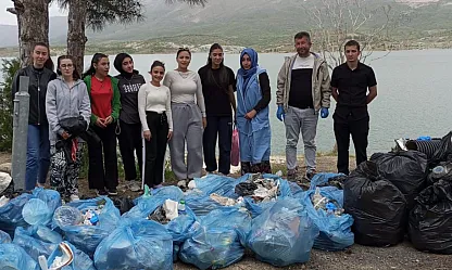 Malatya Sürgü Barajı'nda Atık Temizliği!