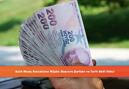 Aylık Maaş Alacaklara Müjde: Başvuru Şartları ve Tarih Belli Oldu!