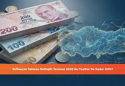 Enflasyon Tablosu Netleşti: Temmuz 2026'da Fiyatlar Ne Kadar Arttı?