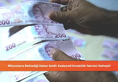 Milyonların Beklediği Haber Geldi: Kademeli Emeklilik Takvimi Netleşti!