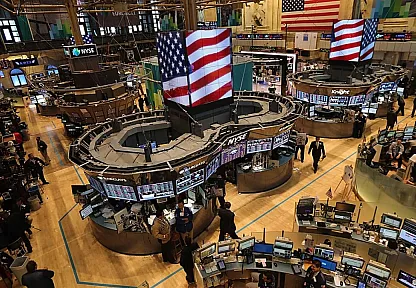 New York Borsası Günü Düşüşle Kapadı