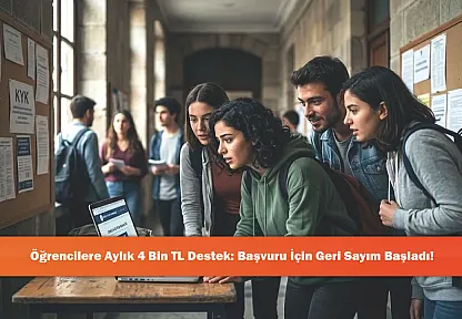 Öğrencilere Aylık 4 Bin TL Destek: Başvuru İçin Geri Sayım Başladı!