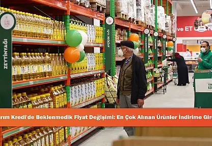 Tarım Kredi'de Beklenmedik Fiyat Değişimi: En Çok Alınan Ürünler İndirime Girdi!