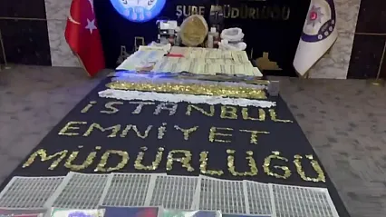 21 Kilo Sahte Altınla Yakalandılar! İstanbul'da Dev Operasyon