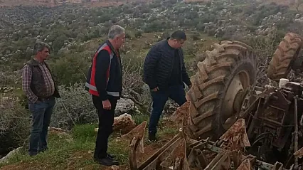 Adıyaman Besni'de Feci Kaza: Traktör Devrildi, 1 Ölü