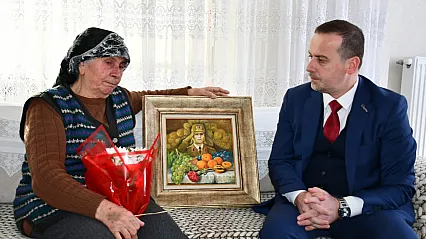 Başkan Karademir Şehit Annesi Sebahat Yakut ile Bir Araya Geldi