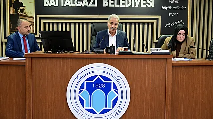 Battalgazi'de Geleceğin Bütçesi Şekilleniyor! Meclis Salonu'nda Kritik Oturum