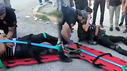 Darende'de Otomobil Motosiklete Çarptı! Yaralı Var