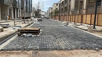 Malatya Çarşısı Kabuk Değiştiriyor Granit Küp Taşlarla Estetik Dönüşüm