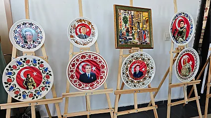 Malatya'da 15 Temmuz Anısına Hazırlanan Eserler Ziyaretçilerin Beğenisine Sunuldu!