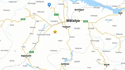Malatya'da 3.5 Büyüklüğünde Deprem Meydana Geldi!