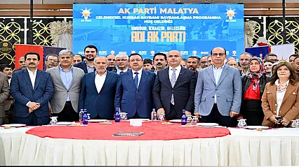Malatya'da AK Parti İl Başkanlığı Geleneksel Bayramlaşma Töreni Düzenledi