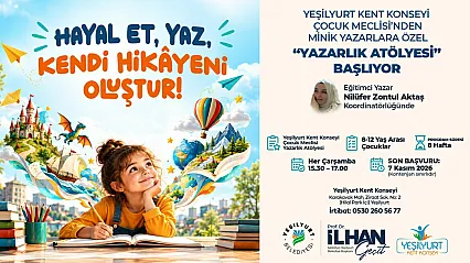 Malatya'da Çocuklar İçin Yazarlık Atölyesi Açılıyor!