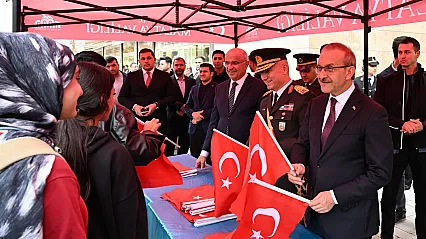 Malatya'da Cumhuriyet Bayramı İçin İlk Tören!