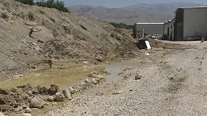 Malatya'da Dere Taştı, Sanayi Durdu! Esnaftan Yetkililere Sert Tepki