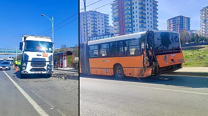Malatya'da Faciadan Dönüldü! Üniversitelilerin Olduğu Otobüste 20 Kişi Yaralandı