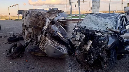 Malatya'da Feci Kaza! 1 Yaralının Durumu Ağır