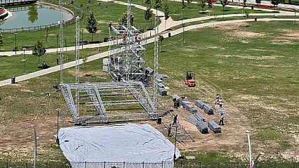 Malatya'da Festivalin Kalbi 100. Yıl Kent Parkı'nda Atacak! Dev Sahne Kuruluyor