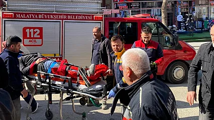 Malatya'da İş Kazası: Asansör Boşluğuna Düşen İşçi Yaralandı