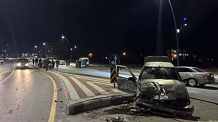 Malatya'da Kavşakta Can Pazarı: 3 Yaralı