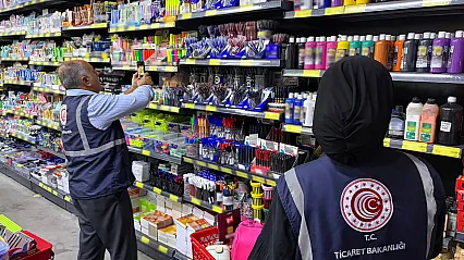 Malatya'da Kırtasiye Ürünlerine Sıkı Denetim! Binlerce Ürün İncelendi