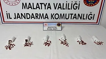 Malatya'da Narkotik Operasyonu! Yüzlerce Hap Ele Geçirildi