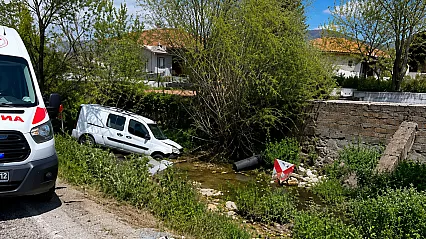 Malatya Doğanşehir'de Kaza! Araçtaki 2 Kişi Yaralandı