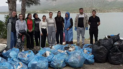 Malatya Sürgü Barajı'nda Atık Temizliği!