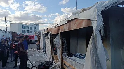 Malatya Teknokent'te Alevler Paniğe Yol Açtı, İtfaiye Müdahale Etti